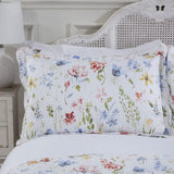 Emma Barclay Spring Meadow Set copriletto trapuntato floreale Spring Meadow Copriletto matrimoniale Multi, Poliestere Emma Barclay Letti e coperte