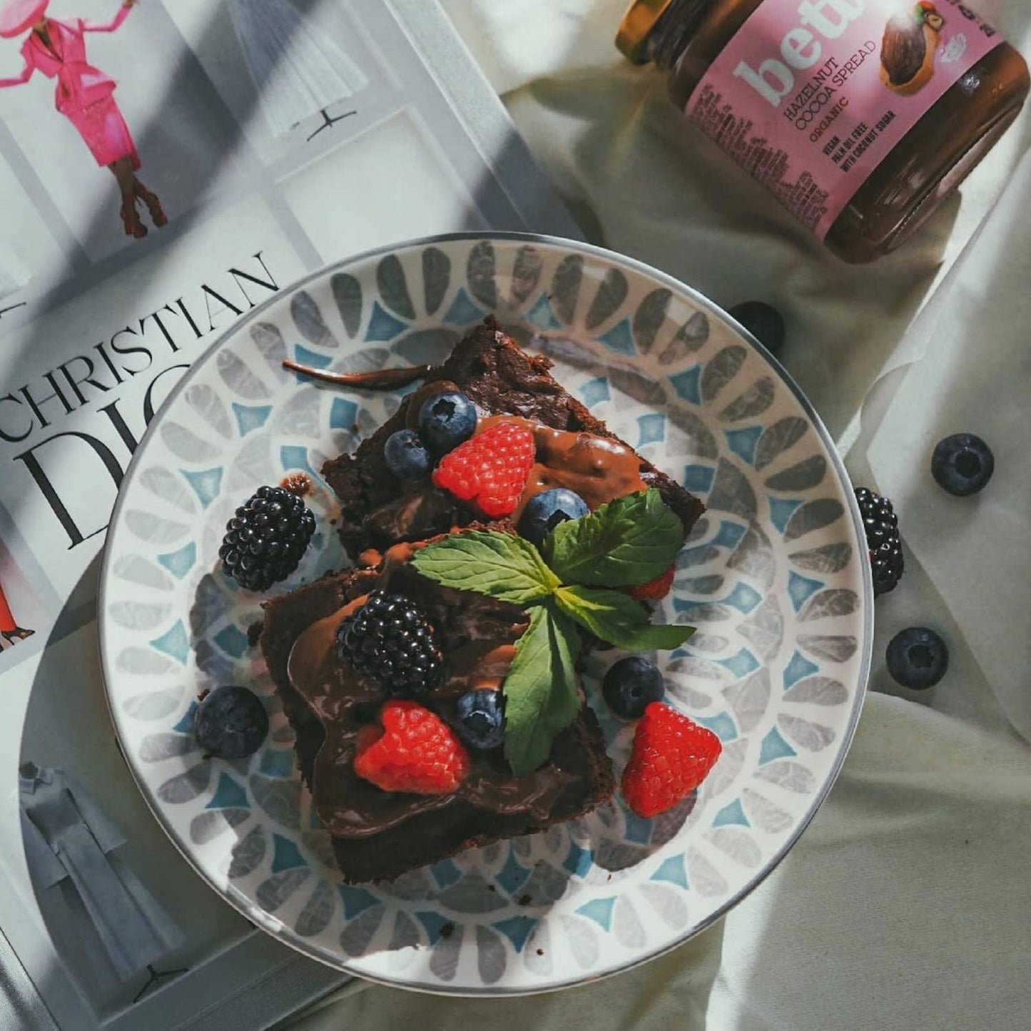 Bettr Organic Brownie Mix - Brownies bio, vegani e senza glutine con formaggio kakaogeschmack - 400 G - 15 Porzioni Naty Shop