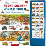 Tanti suoni dei veicoli: 30 suoni (cerca immagini - trova parole) Libro del negozio Naty Toys per bambini