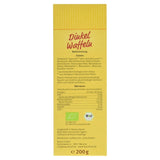Demeter Bauck Hof Bio Dinkel Wafflen, 200 G Miscela per cuocere e cuocere Naty Shop