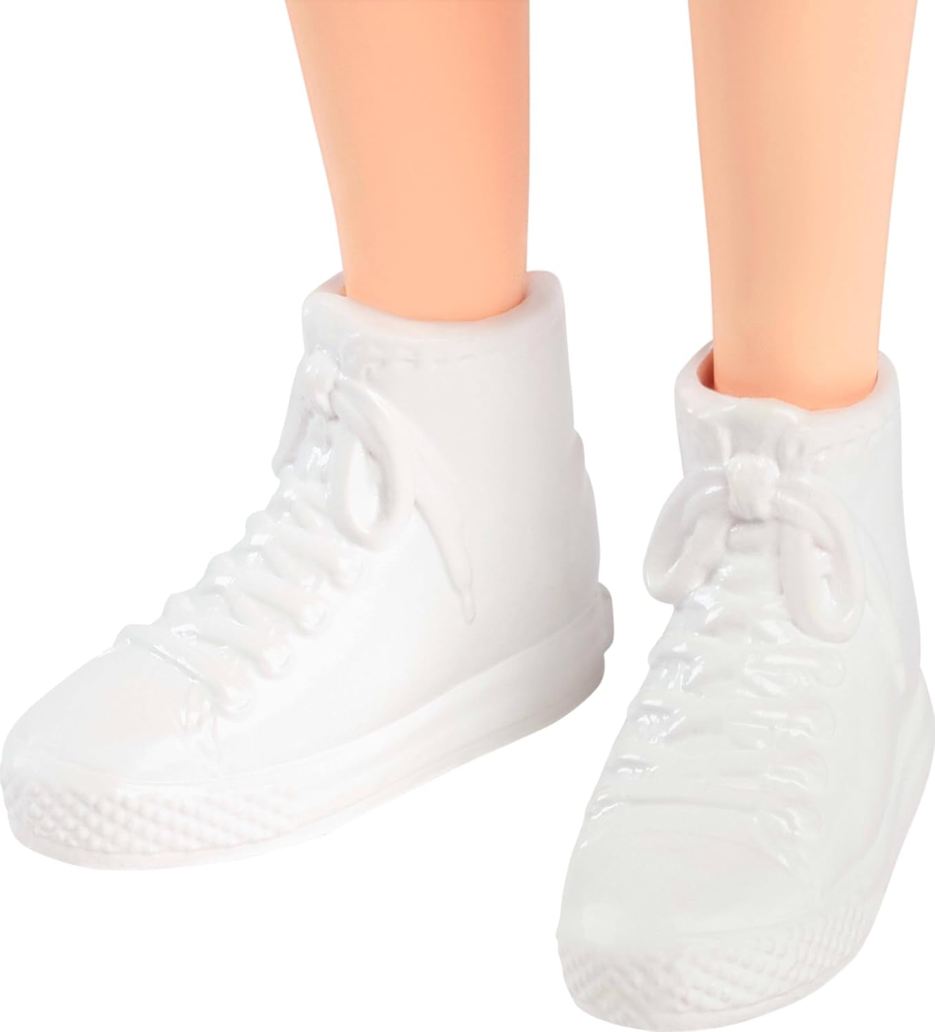 Bambola Barbie Fashionistas n. 232 con capelli rossi, top sportivo in jersey con stampa B, gonna a pieghe viola, orologio da polso e scarpe da ginnastica, HYT90 Naty Shop Dolls