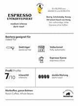 Espresso GORILLA 1000g decaffeinato, in grani interi