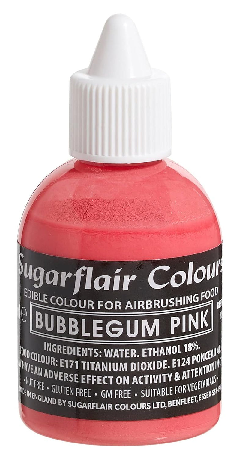 Sugarflair Colorante alimentare rosso intenso - colorante alimentare liquido commestibile, colorante aerografo per torte, muffin, glassa e decorazioni per torte - 60 ml