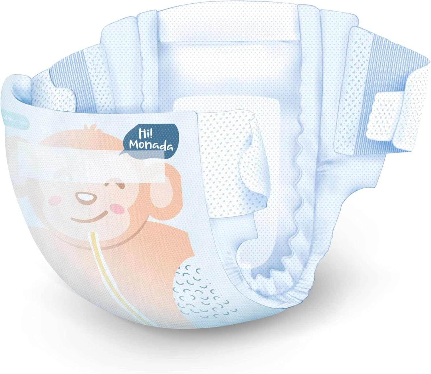 Pannolini per bambini Fashion & Love taglia 4 (9-15 kg), 34 pezzi