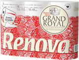 Carta igienica Renova Renova Grand Royal 4 veli - 6 rotoli, Large (confezione da 5)