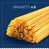 Barilla Pasta Klassische Spaghetti n.5 aus Hartweizen di alta qualità immer al dente, (1 x 500 g), insapore