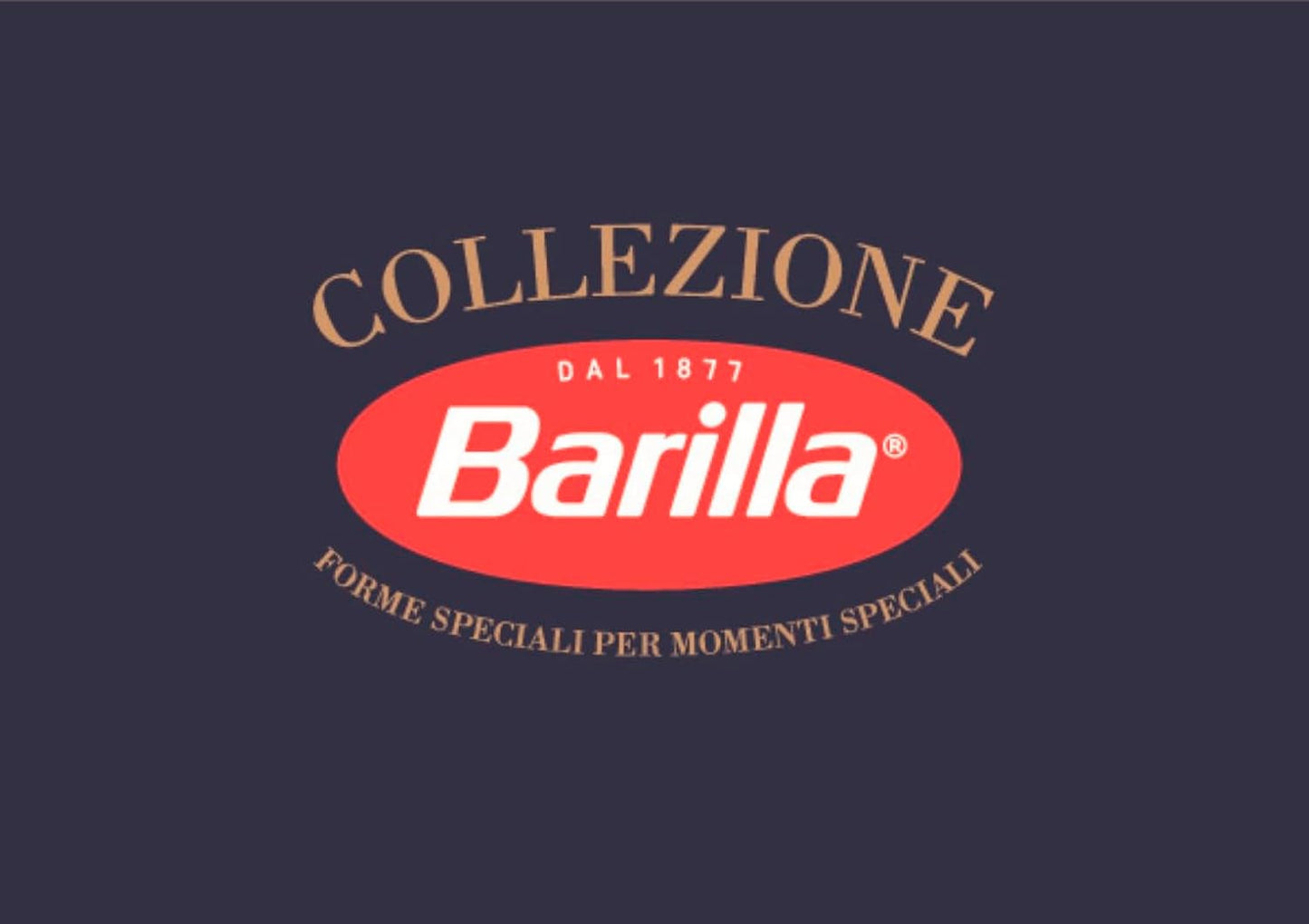 Pasta Barilla Collezione Fusilli Pezzi Corti, (1 x 500 g)