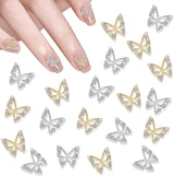 20 pz. Glitter Farfalla Ciondoli per Unghie, Strass per Nail Art, Pietre per Unghie, Farfalla Nail Art, Strass, Ciondoli per Unghie di San Valentino, Decorazione Fai da Te per Custodia per Cellulare