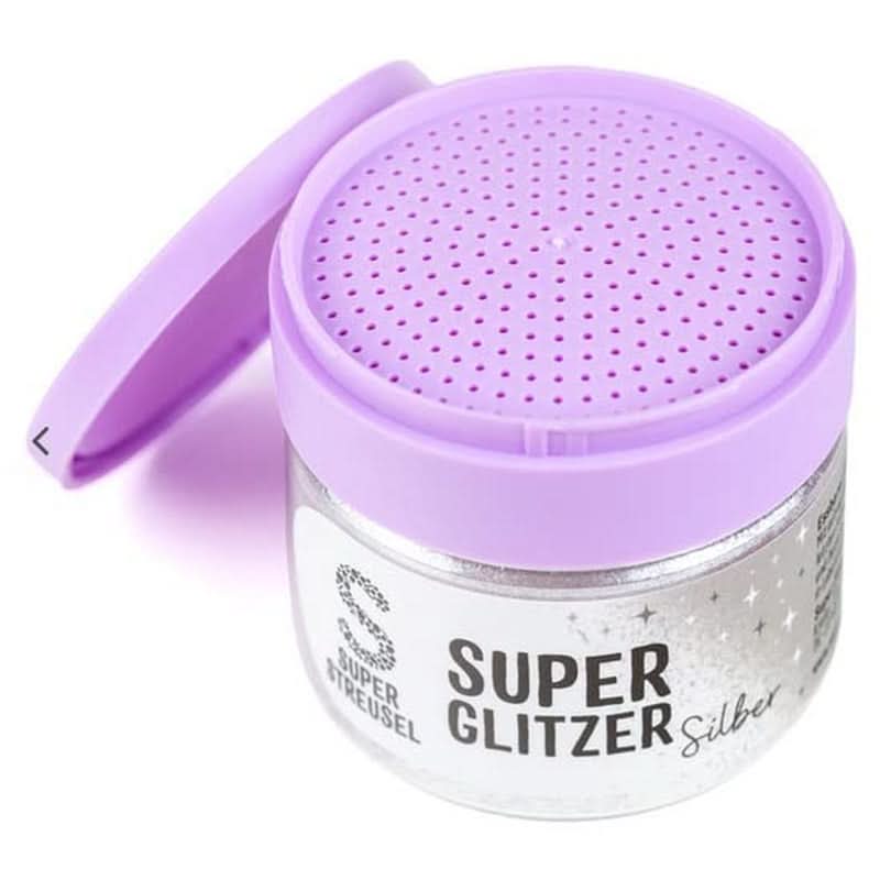 Super Streusel, Super Glitter Powder Gold, polvere glitterata, oro, 10 grammi Glitter Naty Shop