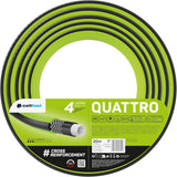Tubo da giardino Cellfast QUATTRO Tubo flessibile da giardino durevole e leggero a 4 strati resistente ai raggi UV con treccia incrociata 20 Bar 3/4" 15 m 10-074