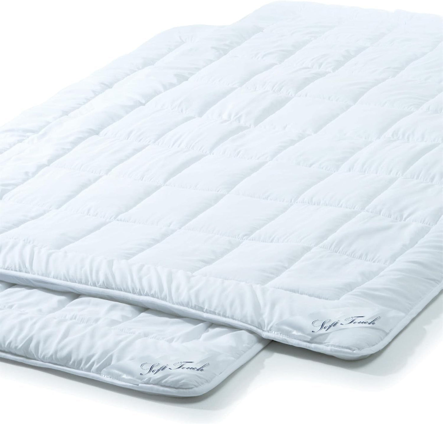 Aqua-Textil Soft Touch Set per bambini Piumino 100 X 135 Cm 250G e 350G con cuscino 40 X 60 Cm 150G Piumino 4 stagioni Termoautonomo Oeko-Tex Piumini e trapunte Naty Shop 2X 135X200 Cm estivo