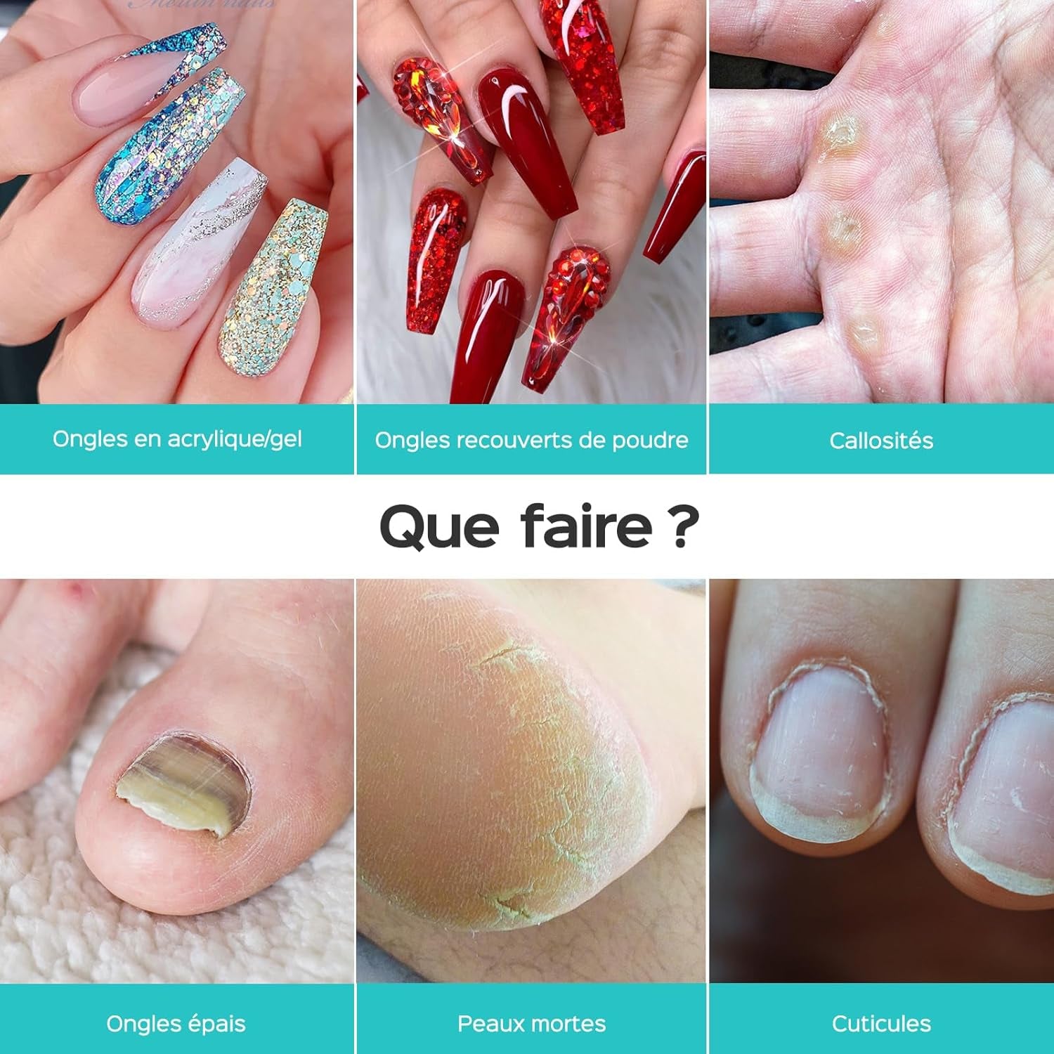 COSLUS Nagelfräser Kabellos Tragbar Für Gelnägel: Elektrische Nagelfeile Stufenlos Geschwindigkeitregelung Für Maniküre Pedicüre und Acrylnägel Plastik Nail Drill Für Anfänger & Nagelstudio Zuhause