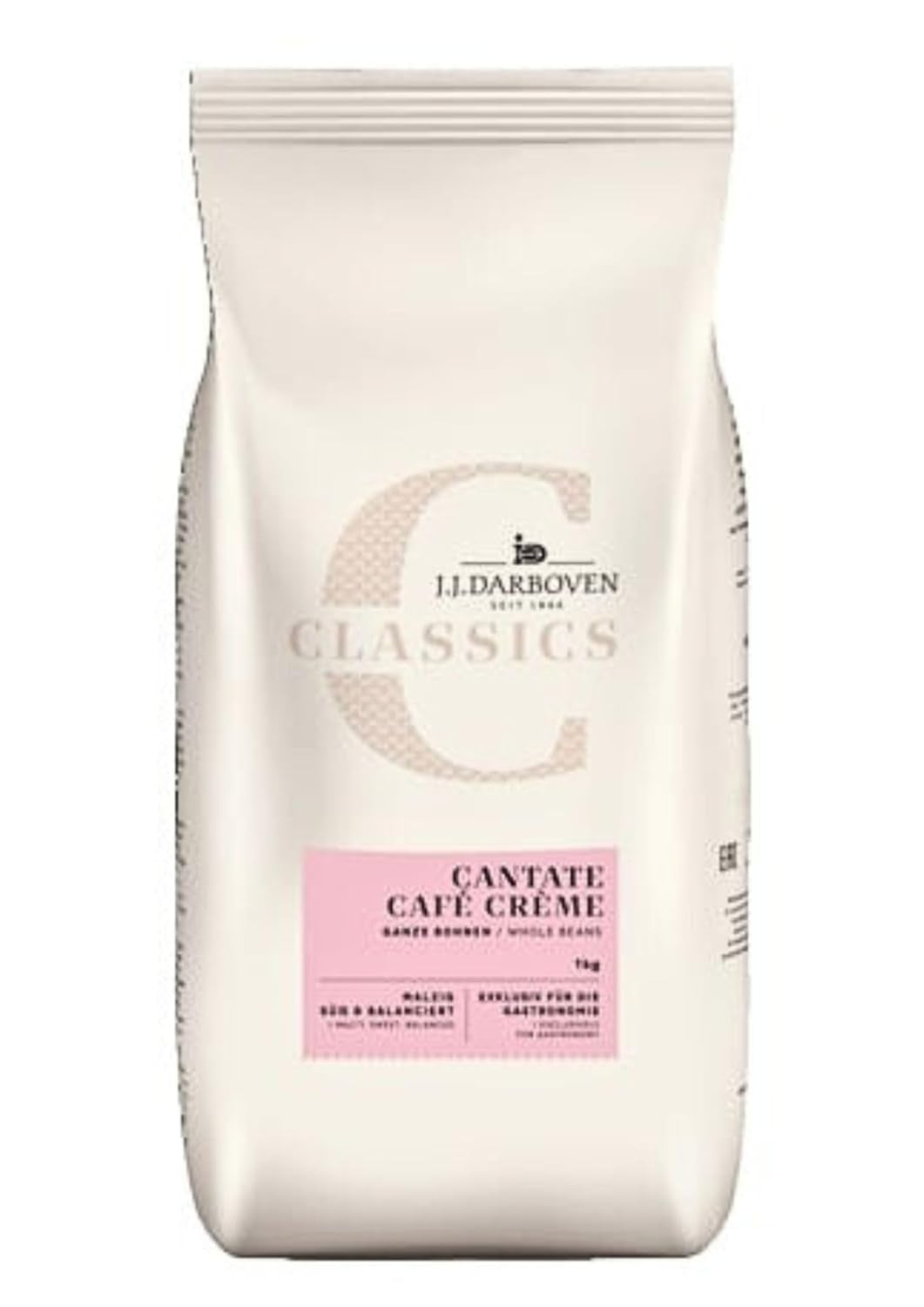 Darboven Cantate Cafe Creme - 6 chicchi di caffè x 1 kg