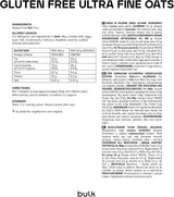 Avena Macinata Fine Sfusa, Avena Scozzese Naturale, Senza Glutine, 2,5 Kg Cereali Naty Shop