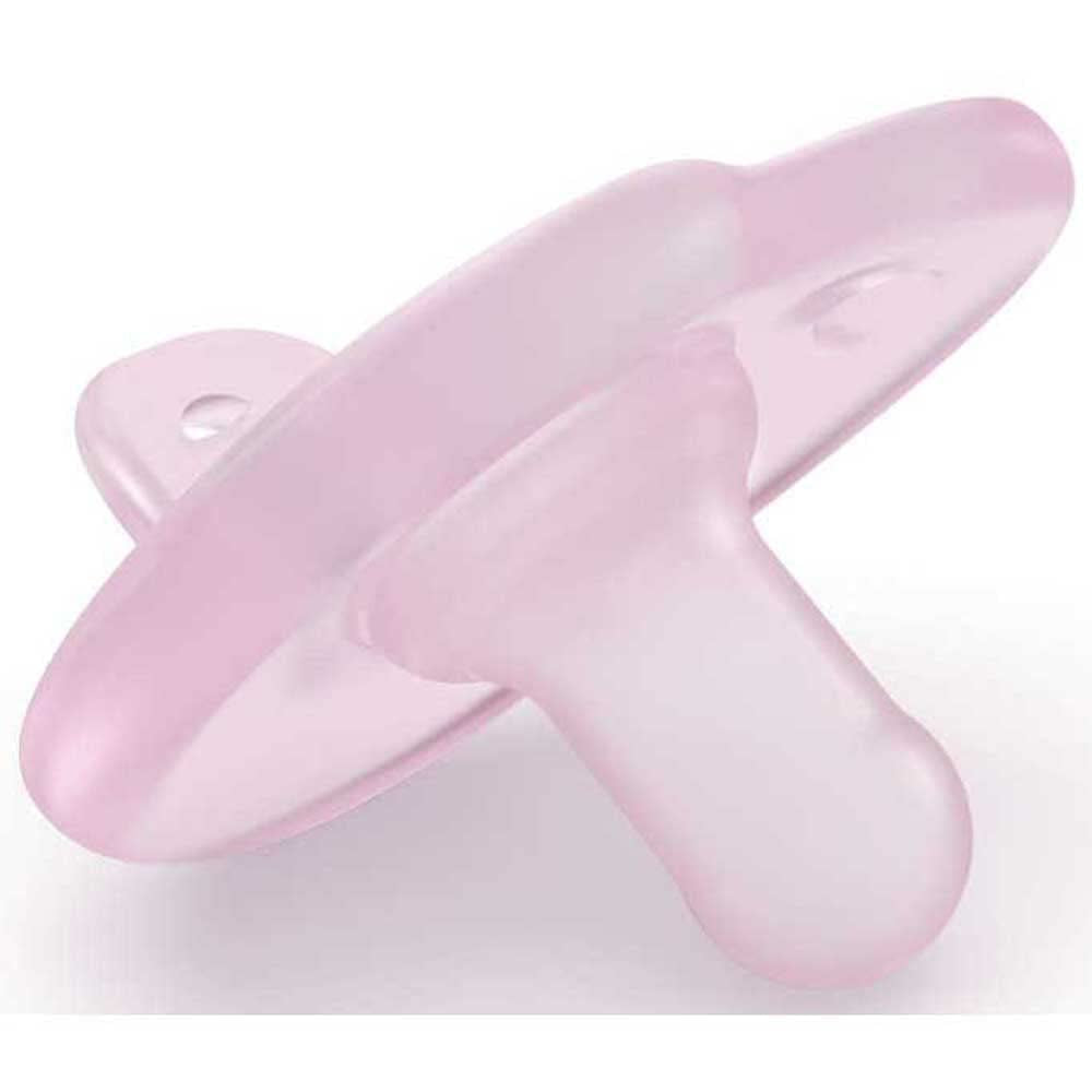 Philips AVENT Soothie - Succhietto senza BPA per bambini da 0 a 6 mesi, rosa/rosa chiaro (modello SCF099/22)