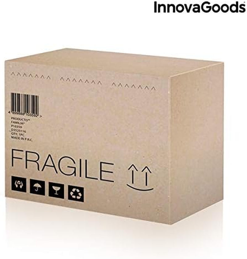 Innovagoods Ergonomic U-Shaped Pillow for Side Sleepers, Ideal for Pregnancy, Promotes Calm Breathing, Reduces Snoring, Cotton and Polyester, White, 39 X 57 X 14 Cm Cervical Orthopedic Pillows Naty Shop