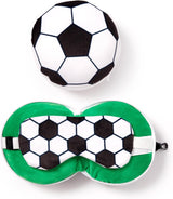 Cuscino da viaggio con maschera Relaxeazzz - Cuscini da viaggio per calcio Naty Shop Titolo predefinito