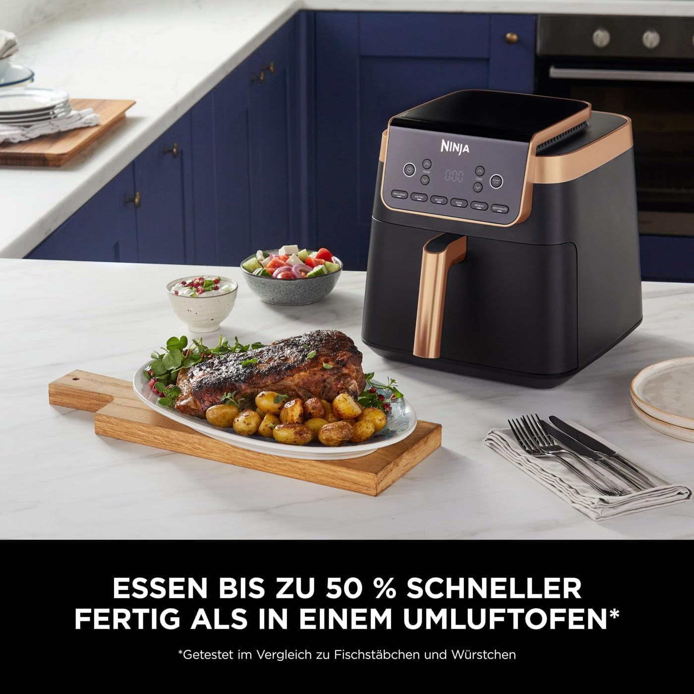 Friggitrice ad aria Ninja MAX PRO AF180EUCP, 6,2 litri, senza olio Naty Shop Appliances
