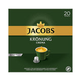 Kaffeekapseln Espresso Intenso, Intensität 10 von 12, 10 x 20 Getränke & Kaffeekapseln Krönung Crema, 200 capsule compatibili Nespresso, 10er Pack, 10 x 20 Getränke, 1040 g