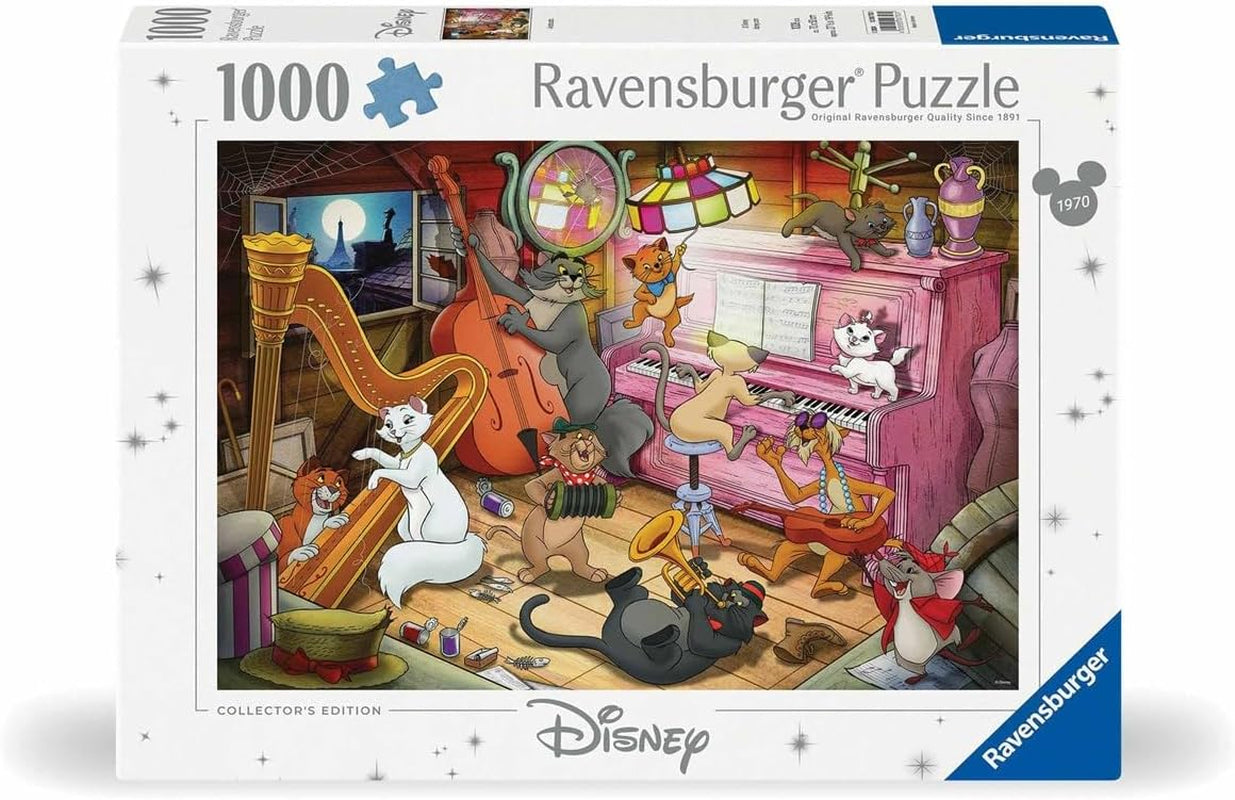 Ravensburger 12000753 Puzzle Aristogatti 1000 pezzi Puzzle Naty Shop