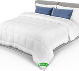 VOUNOT Piumino 155X200Cm, Set Piumini Invernali 4 Stagioni da 2 500GSM, composto da 2 piumini annodati insieme Piumino Adattabile per l'estate e l'inverno, Piumini e Trapunte Standard Oeko-Tex Naty Shop Coperta per Tutte le Stagioni 220X240Cm