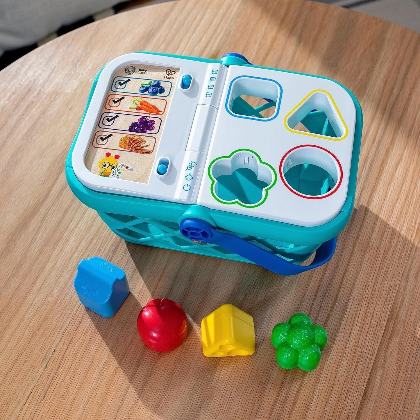Baby Einstein + Hape Magic Touch Registrati Giocattolo Fai Finta di Check Out, con suoni e musica reali, da 9 mesi in su Bebe Toys Naty Shop