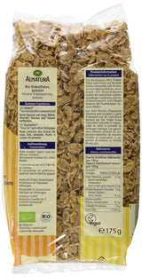 Mini Fiocchi Di Farro - Qualità Biologica - Non Zuccherato, Croccante - Colazione, 175g