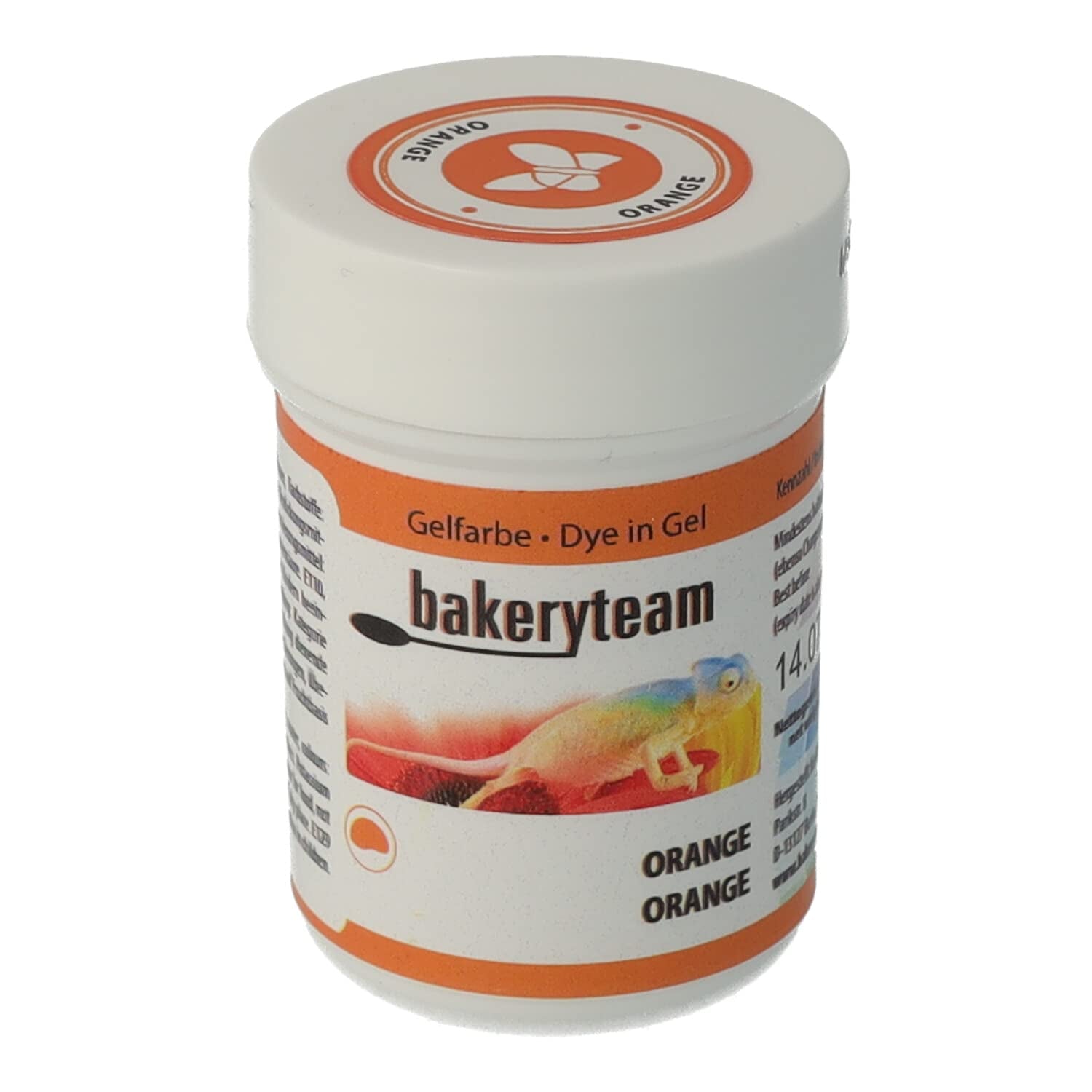 Gel colorante alimentare per glassa Bakeryteam, giallo chiaro, 35 g