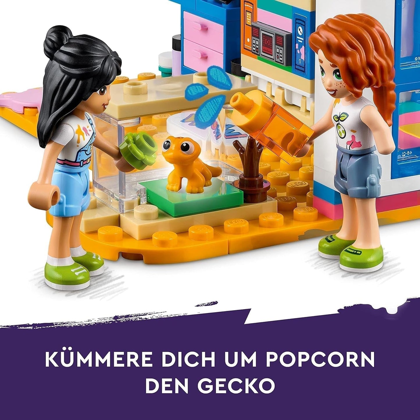 LEGO Friends 41739 La stanza di Liann, mini giocattolo a tema artistico, piccolo regalo da collezione con mini bambole di Liann, autunno e animale domestico Set di costruzione della serie 2023 Acquista dal negozio LEGO