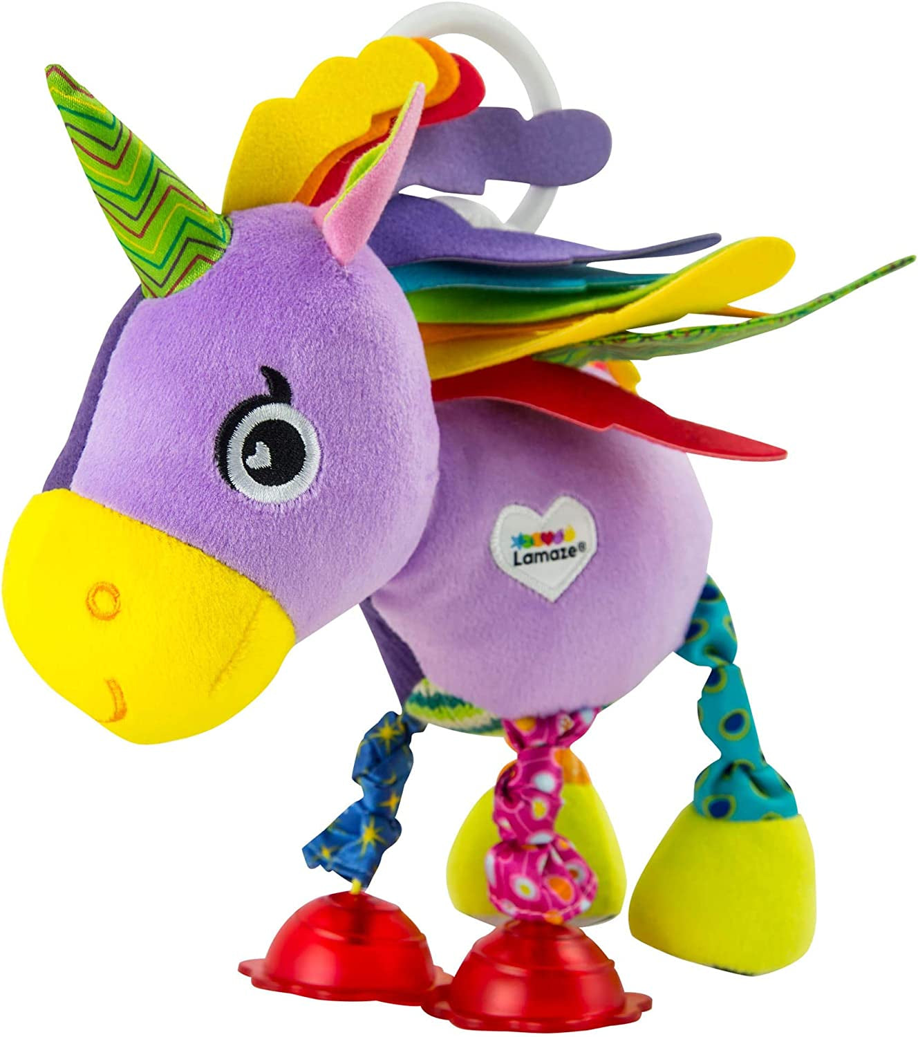 Lamaze Giocattolo per Bambini "Freddie la Lucciola" Clip & Go, Giocattolo di Alta Qualità per i più Piccoli, Ciondolo con Impugnatura per Rafforzare la Relazione Genitore-Figlio, da 0 Mesi, Diversi Colori Giochi per Bambini Naty Shop Ella The Unicorn