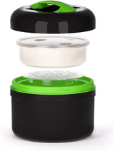 VALHERMFOOD25-03 Pro Term Lunchbox 2,5 l Colorato - Grigio/Verde Contenitori per alimenti Naty Shop
