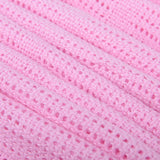 Family Bedding Coperta Cellulare Rosa per Letto Matrimoniale, Cotone, Copriletto Ampio, Reversibile, Leggera, Termica, Morbida, Coperta Cellulare Tradizionale, 230 X 230 cm Trapunte e Trapunte Naty Shop
