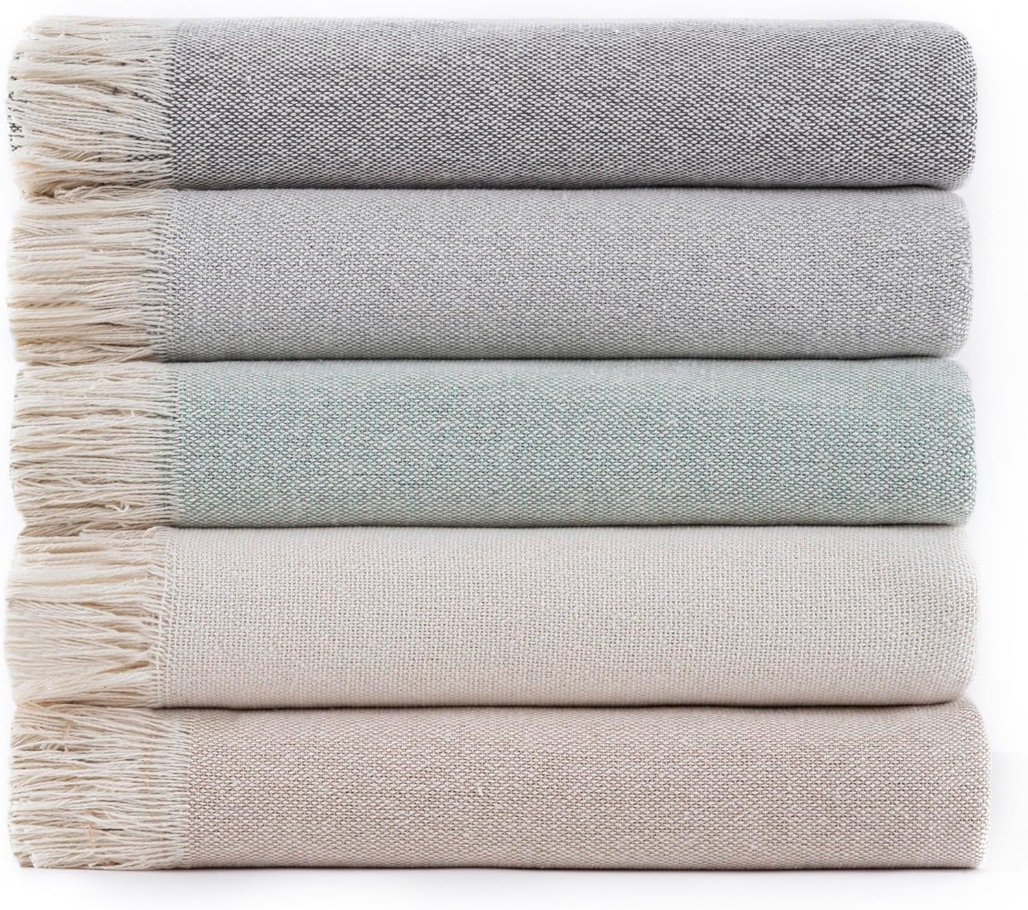 Copriletto multifunzionale, copriletto, copriletto, copridivano, Jarapas, tinta unita (180 X 260 cm, grigio scuro). Letti e Coperte Besuche den Todocama-Store Grigio scuro 180X260