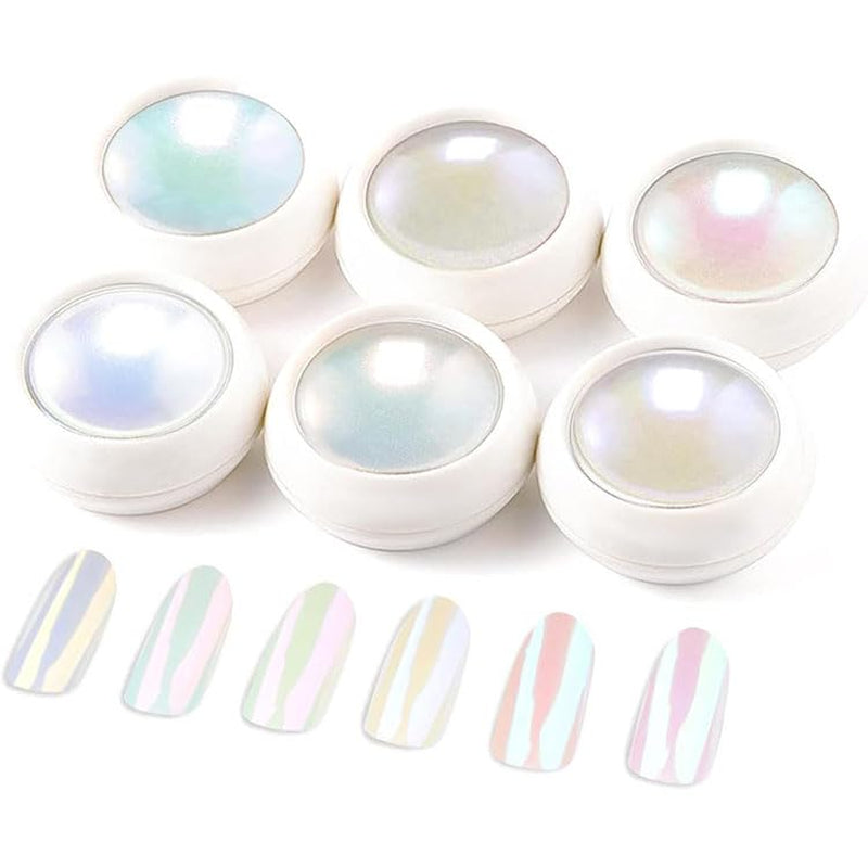 BISHENGYF Polvere per unghie cromata oro rosaNeue Upgrade Grosse Kapazitä Chrom PulverSuper-Spiegeleffekt Metall Mirror Chrome Powder –Neon Glassy Pearl Effect Glitter Nagelkunst Pulver Für DIY Salon