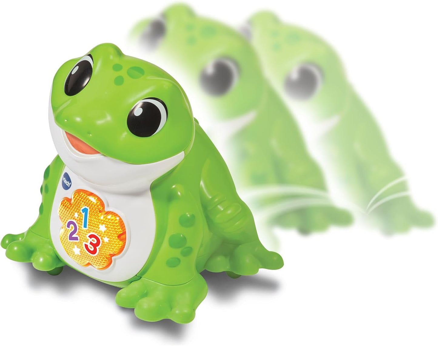 Vtech Baby Jumping Frog - Rana saltatrice parlante con 3 canzoni e 12 canzoni - Per bambini dai 12 ai 36 mesi Baby Toys Naty Shop