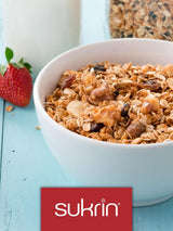 Sukrin Eritritolo, alternativa naturale allo zucchero senza calorie, 1 confezione, 500 grammi Dolcificanti Naty Shop