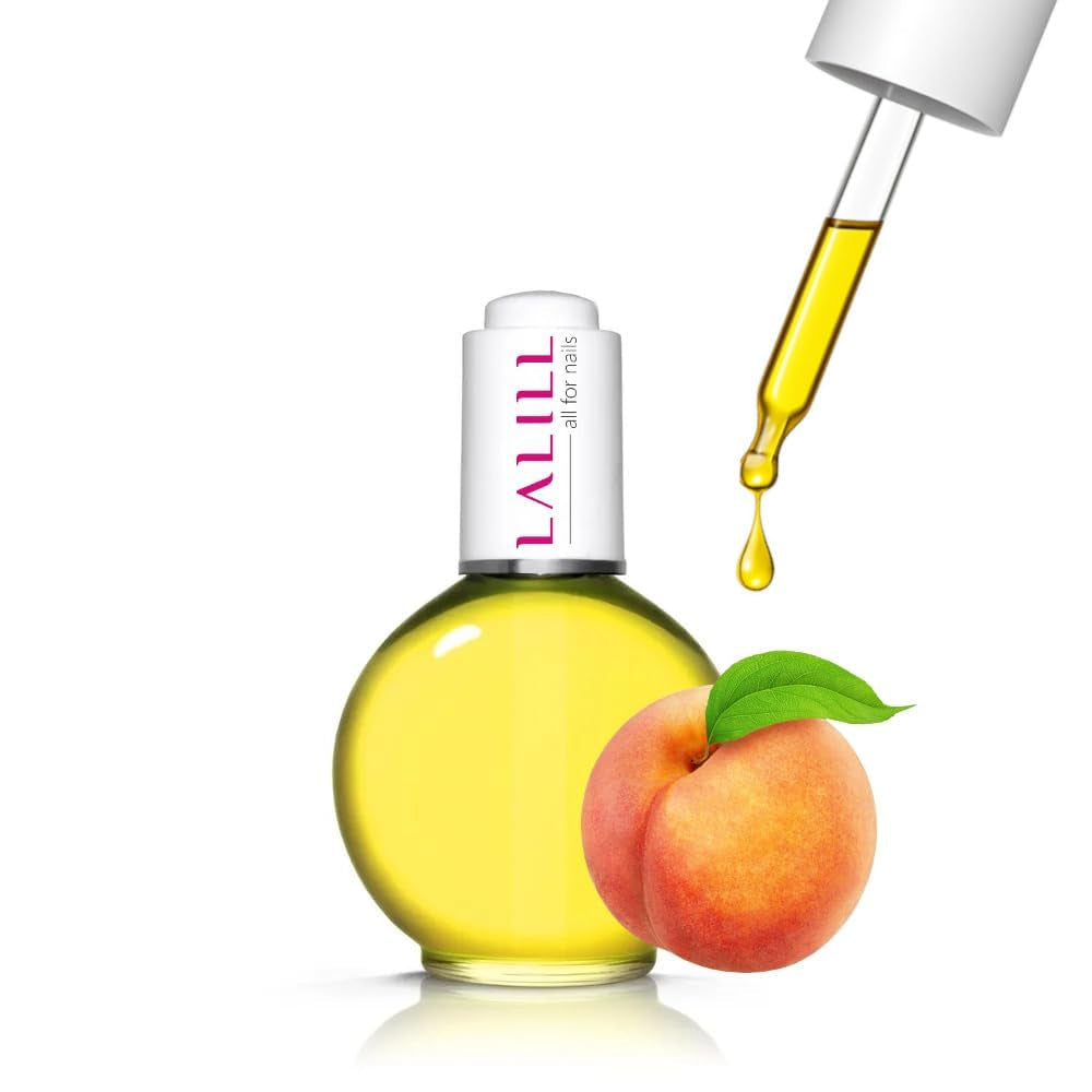 LALILL Olio per cuticole per unghie 75Ml - Himbeere Nagelpflegeöl - Nagelöl Pflege Für Nägel Nagelhaut - SPA Maniküre Naildesign Hände - Vegan - Con pipetta