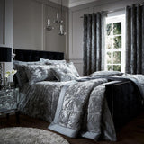 Catherine Lansfield - Copriletto matrimoniale in finto velluto riccio - Poliestere, poliestere, argento, 53 x 23 x 53 cm Catherine Lansfield Letti e coperte