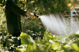 Fiskars S Tubo da giardino, Serie X, Tubo dell'acqua per irrigazione manuale, 13 mm (1/2"), Lunghezza: 15 m, Collegamento universale, Protezione UV, Protezione antigelo, Resistente alla torsione, Blu, 1076044
