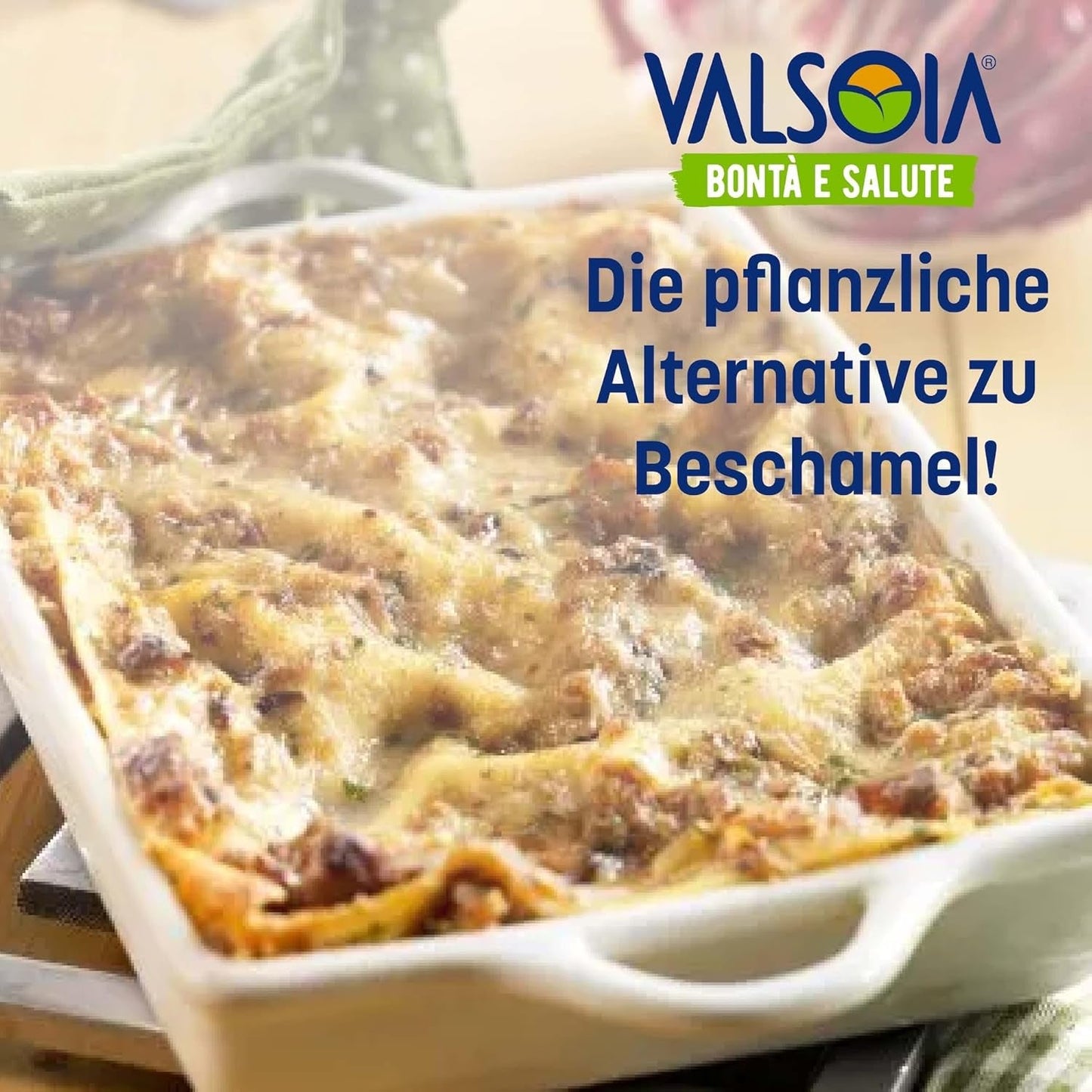 Balsamo per besciamella, Besciamella senza lattosio, Versatile in cucina, Ideale per vegani e vegetariani, 6 x 200 ml