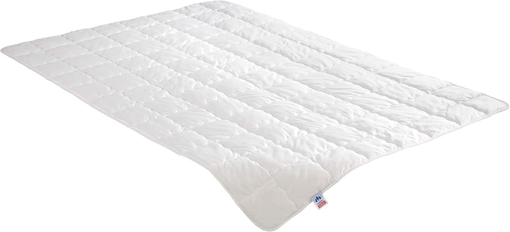 Trapunta Irisette in seta lavata - Made in Germany - Trapunta realizzata in 60% seta selvatica, 40% cotone, incl. borsa portaoggetti, 135 X 200 Cm, certificato Oeko-Tex Trapunte e trapunte Naty Shop 135 X 200 Cm