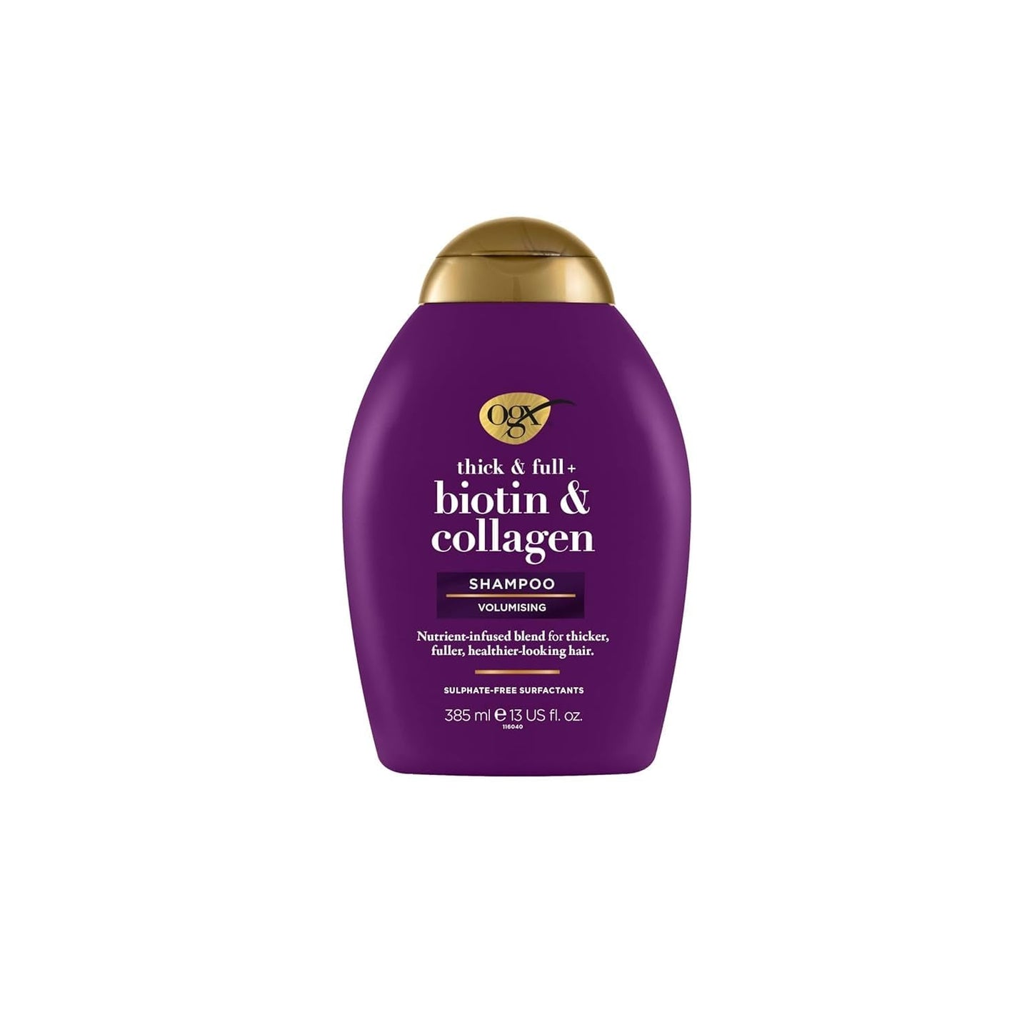 OGX Biotin & Collagen Shampoo (385 Ml), Shampoo rinforzante per capelli fini e sottili Doccia e bagno OGX 385 ml