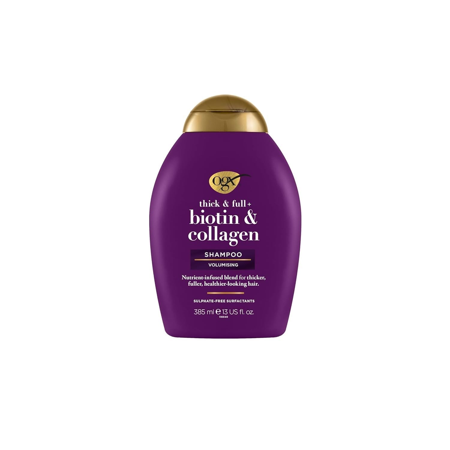 OGX Biotin & Collagen Shampoo (385 Ml), Shampoo rinforzante per capelli fini e sottili Doccia e bagno OGX 385 ml
