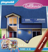Casa delle bambole 70985 Casa delle bambole pieghevole con maniglia, giocattolo per bambini dai 4 anni in su e casa delle bambole 70209 Camera per adolescenti con figura della ragazza e accessori, 4+