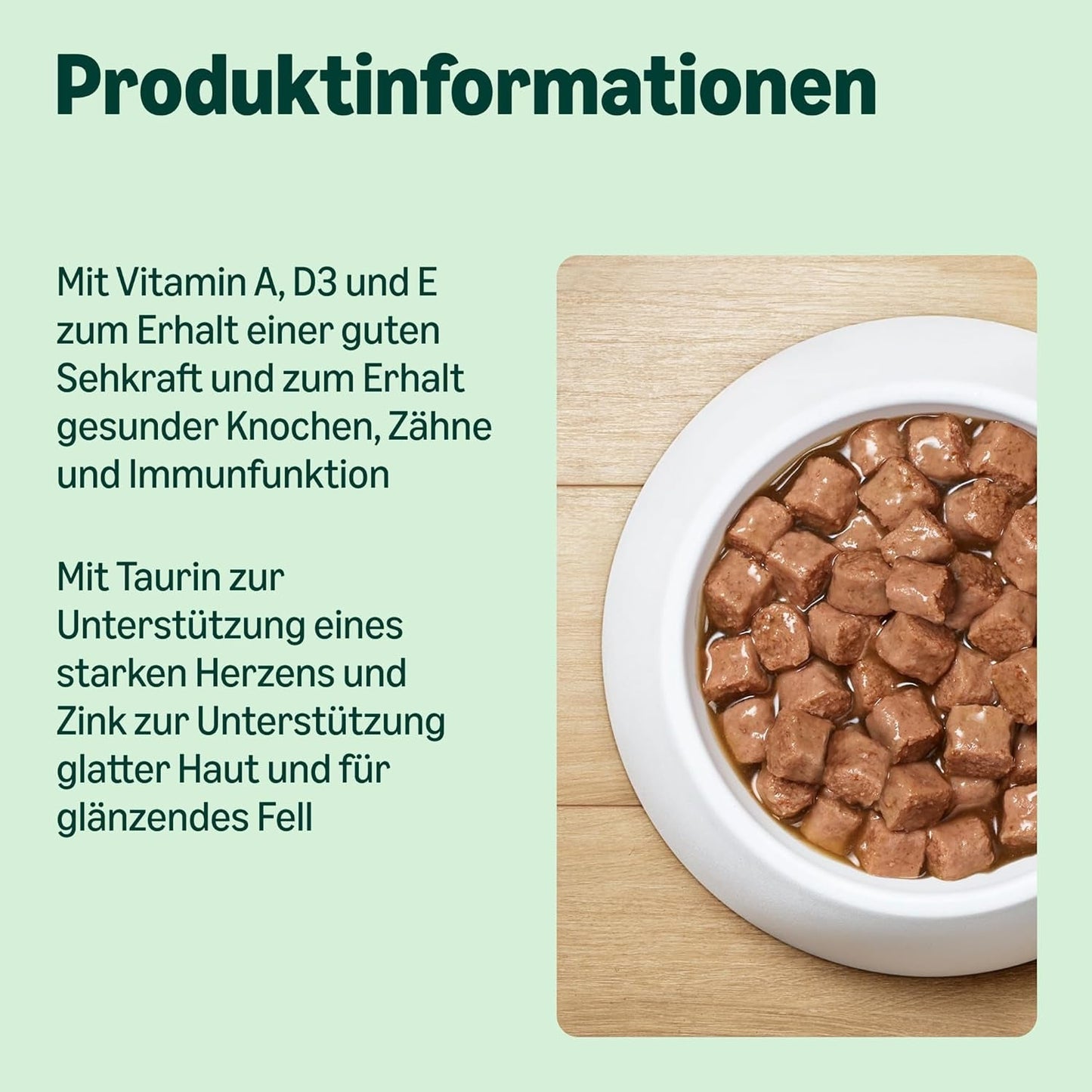 di Amazon Katzenfutter, nass, Dose, Stücke mit Geflügel in Sauce, 12 x 415 g