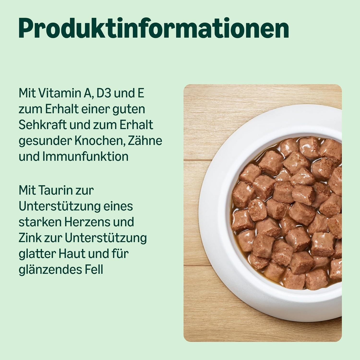 di Amazon Katzenfutter, nass, Dose, Stücke mit Geflügel in Sauce, 12 x 415 g