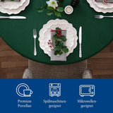 Villeroy & Boch Toy's Delight Royal Classic Servizio Piatti 8 Pezzi, Lavabile in Lavastoviglie e Utilizzabile nel Microonde, Bianco, Piatti, Servizio Piatti per 4 Persone, Stoviglie di Natale, Giocattoli, Porcellana Premium