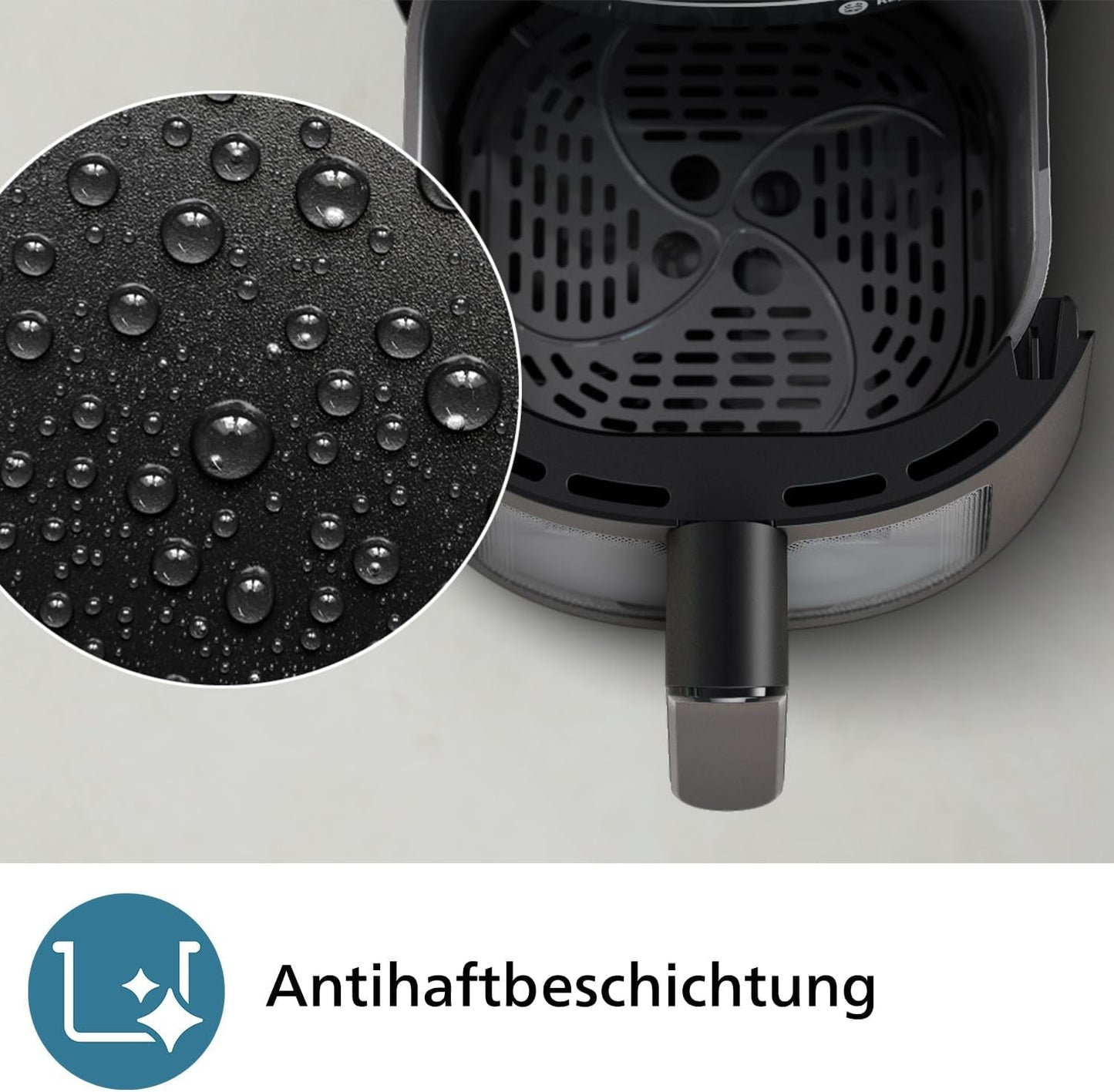 Philips Airfryer serie 2000 4.2L - Touch screen digitale, 13 opzioni di cottura, 9 funzioni preimpostate, Fino al 90% di grassi in meno con tecnologia Rapidair, potenza 1500W Elettrodomestici Naty Shop