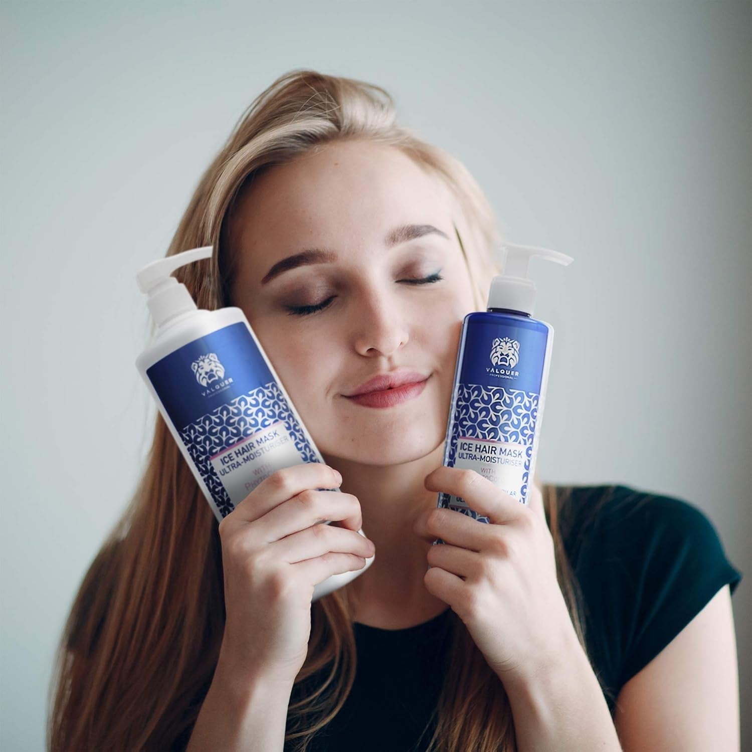 Valquer Profesional Ice Hair Mask - Maschera per capelli ultra idratante senza solfati, sali e siliconi Naty Shop maschera per capelli