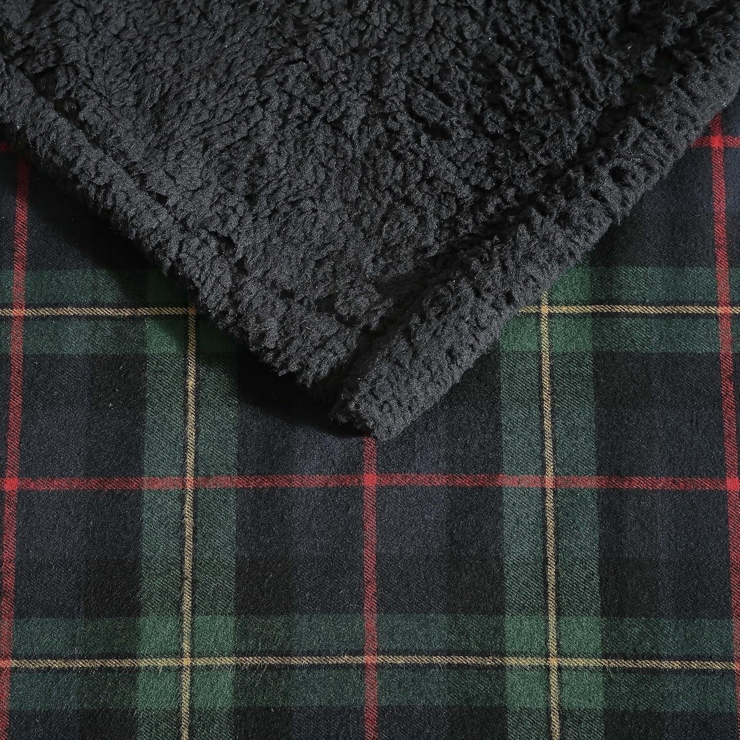 Coperta Eddie Bauer, flanella di cotone, decorazioni per la casa, reversibile, biancheria da letto Sherpa, quadri in pino, trapunte e trapunte Naty Shop